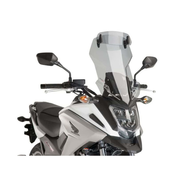 Puig Touring Screen With Extender Light Smoke